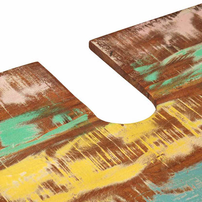 Bathroom Sink Cabinet with Door Solid Reclaim wood and Iron