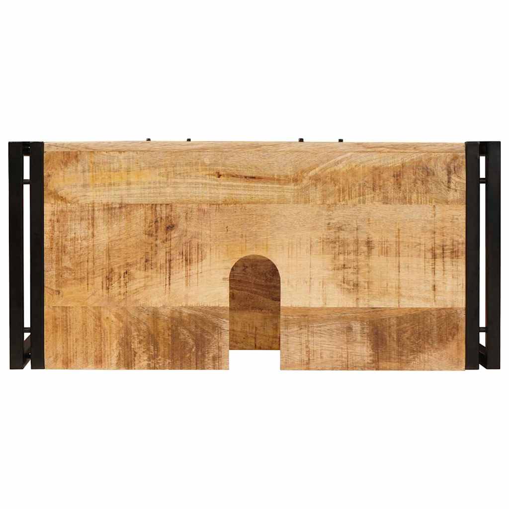 Bathroom Sink Cabinet 71 x 33 x 58 cm Solid Mango wood and Iron