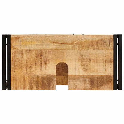 Bathroom Sink Cabinet 71 x 33 x 58 cm Solid Mango wood and Iron