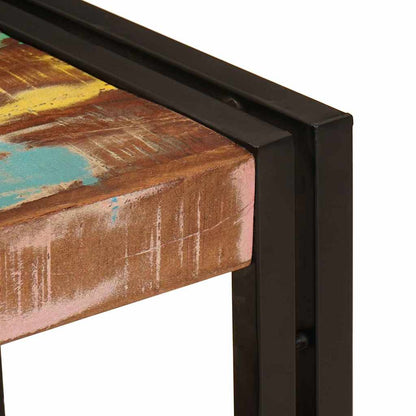 Bathroom Sink Cabinet with Drawer Solid Reclaim wood and Iron