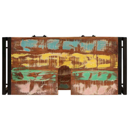 Bathroom Sink Cabinet with Drawer Solid Reclaim wood and Iron