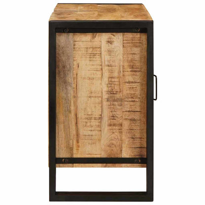 Bathroom Sink Cabinet 71 x 33 x 58 cm Solid Mango wood and Iron