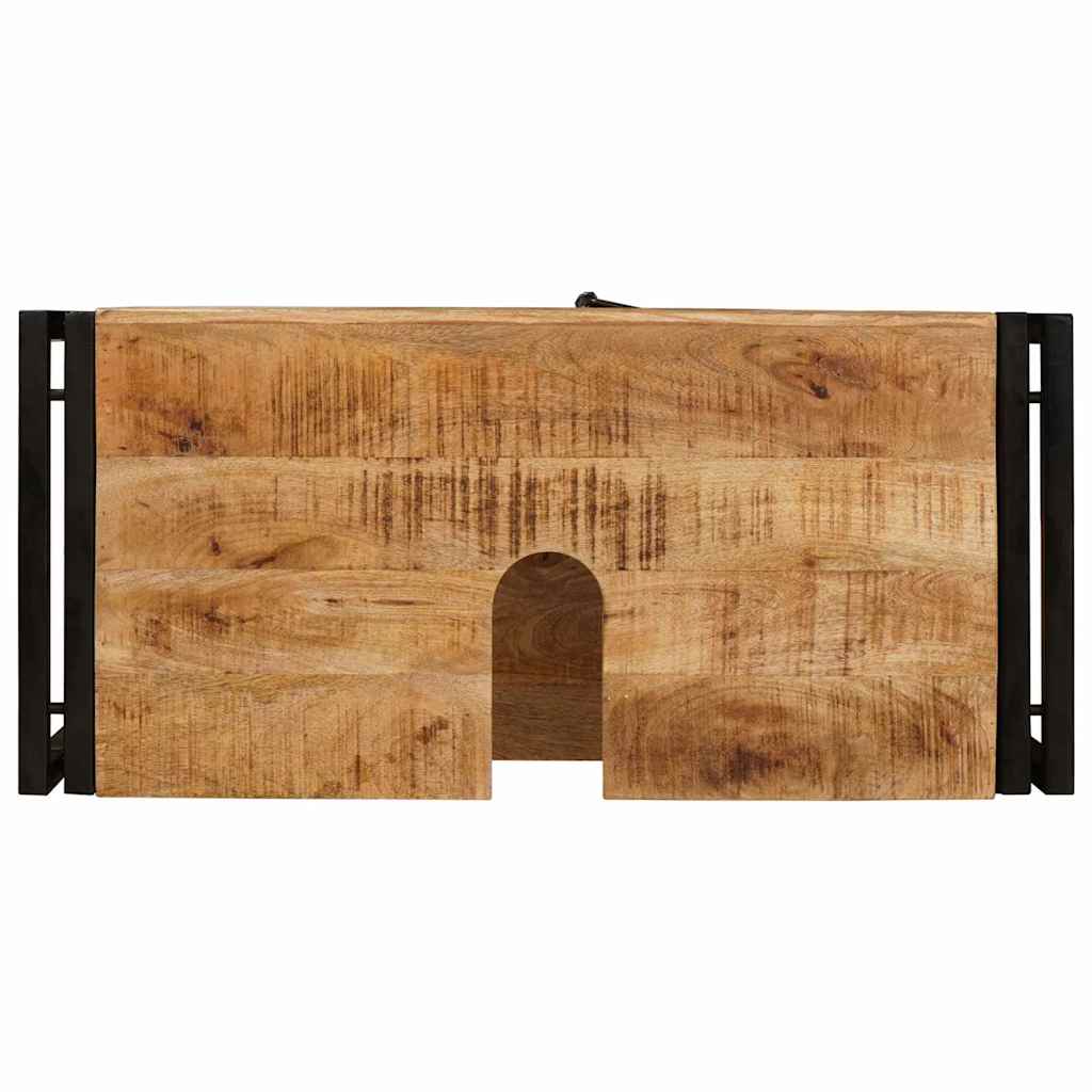 Bathroom Sink Cabinet 71 x 33 x 58 cm Solid Mango wood and Iron