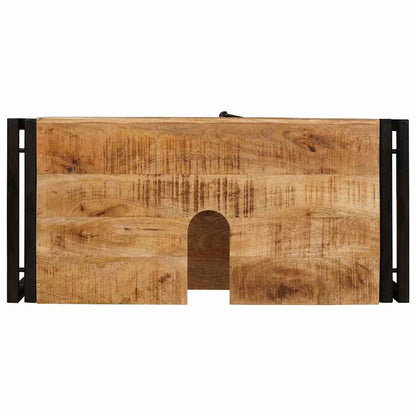 Bathroom Sink Cabinet 71 x 33 x 58 cm Solid Mango wood and Iron