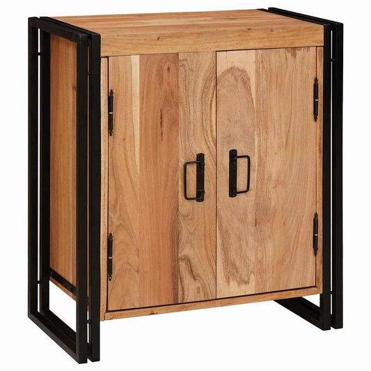 Bedside Cabinet Brown 38 x 33 x 58 cm Solid acacia wood