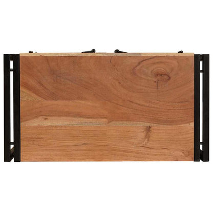Bedside Cabinet Brown 38 x 33 x 58 cm Solid acacia wood