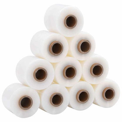 Stretch Films 10 pcs Transparent 23 µm 10 cm x 300 m