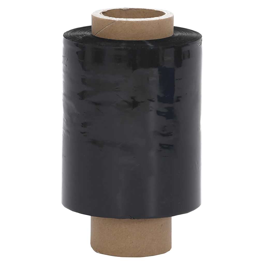Stretch Films 10 pcs Black 23 µm 10 cm x 150 m