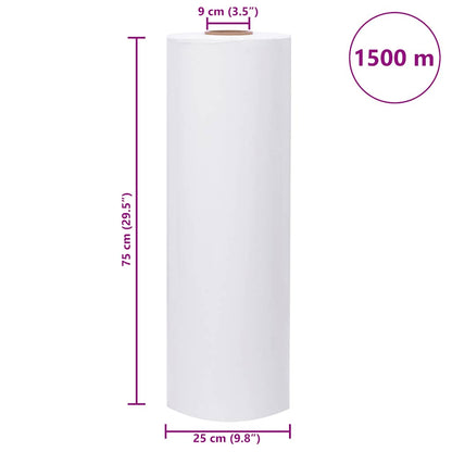 Agricultural Stretch Film White 25 µm 75 cm x 1500 m