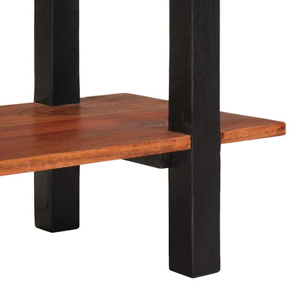 Console Table Brown 110 x 30 x 75 cm Solid acacia wood