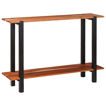 Console Table Brown 110 x 30 x 75 cm Solid acacia wood