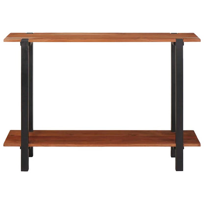 Console Table Brown 110 x 30 x 75 cm Solid acacia wood