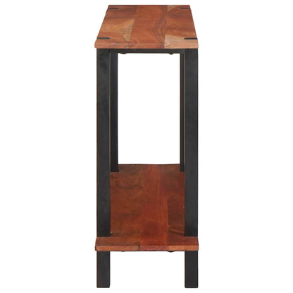 Console Table Brown 110 x 30 x 75 cm Solid acacia wood