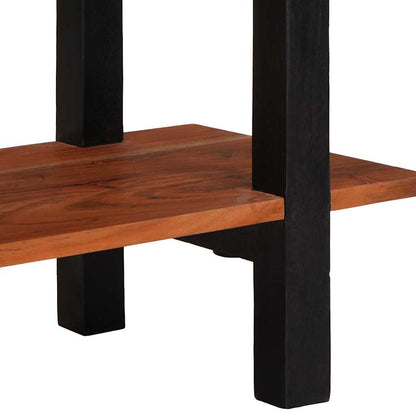 Console Table Brown 110 x 30 x 75 cm Solid acacia wood