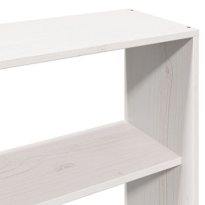 Bed Frame without Mattress White 180x200 cm Super King Solid Wood Pine