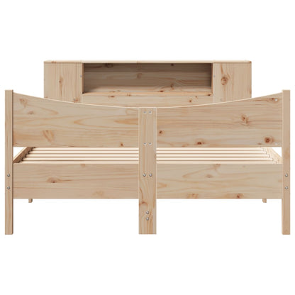Bed Frame without Mattress 120x190 cm Small Double Solid Wood Pine