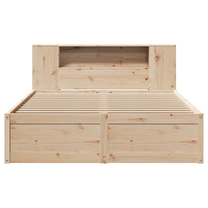 Bed Frame without Mattress 120x200 cm Solid Wood Pine