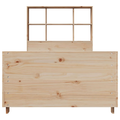 Bed Frame without Mattress 90x190 cm Single Solid Wood Pine