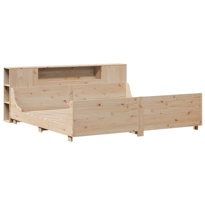 Bed Frame without Mattress 180x200 cm Super King Solid Wood Pine
