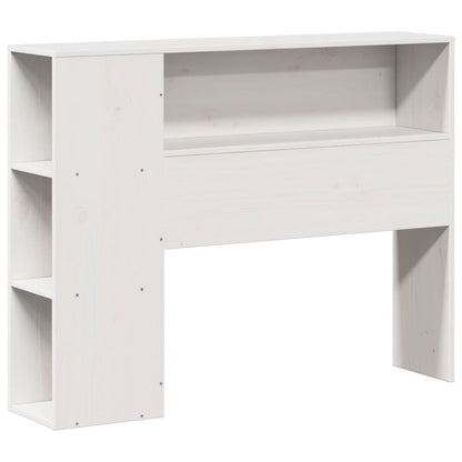 Bed Frame without Mattress White 100x200 cm Solid Wood Pine