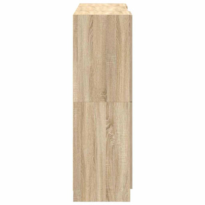 3 Piece Kitchen Cabinet Set Sonoma Oak Engineered Wood