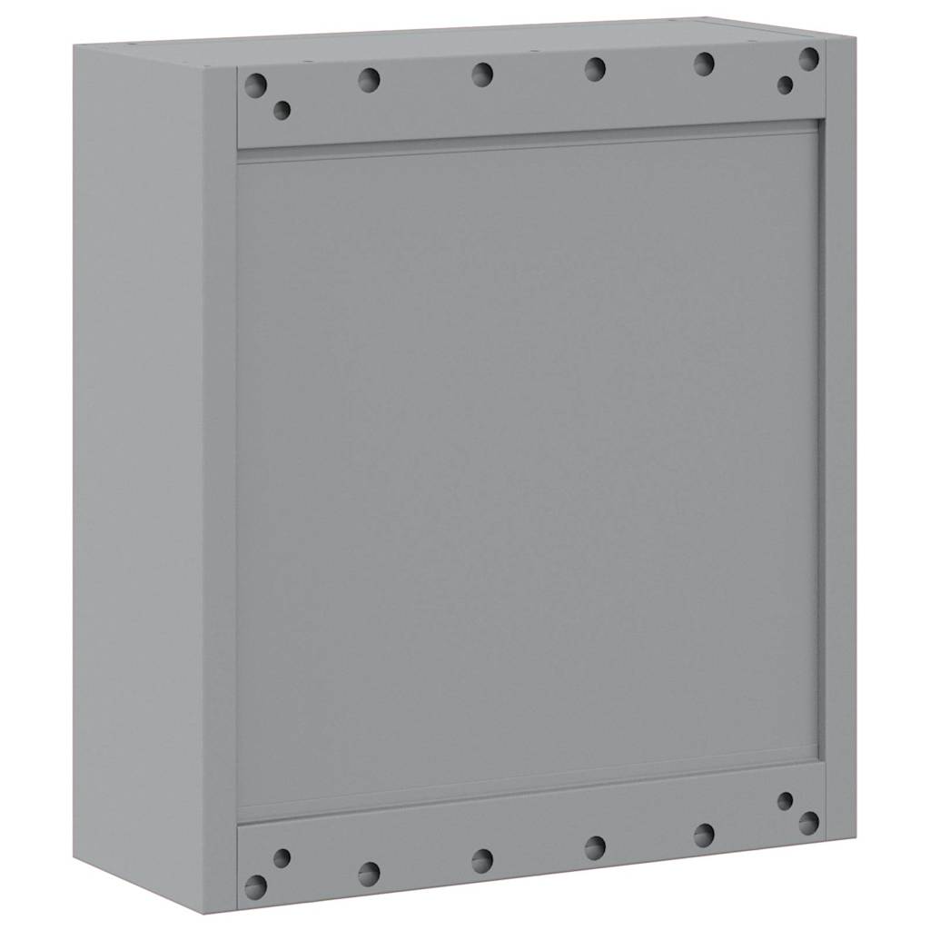 Tool Cabinet Black and grey 50 x 20 x 55 cm Powder-coated steel