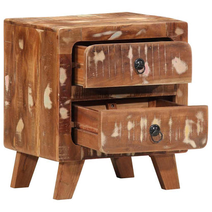 Bedside Cabinet 40x32x46 cm Solid Wood Reclaimed