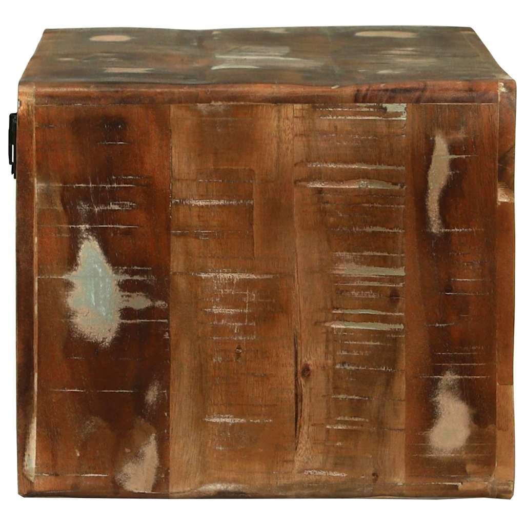 TV Cabinet with Shelf Multicolour Solid Reclaim wood