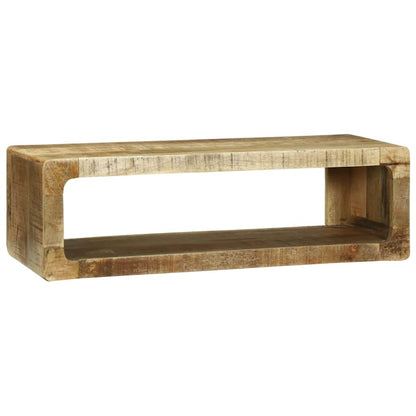 TV Cabinet with Shelf with Storage Brown Solid Mango wood