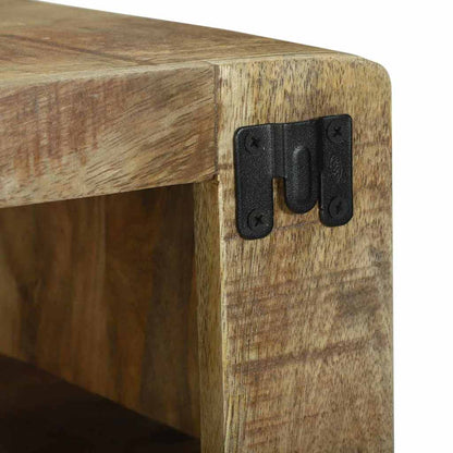 TV Cabinet with Shelf Brown 60 x 32 x 36 cm Solid Mango wood