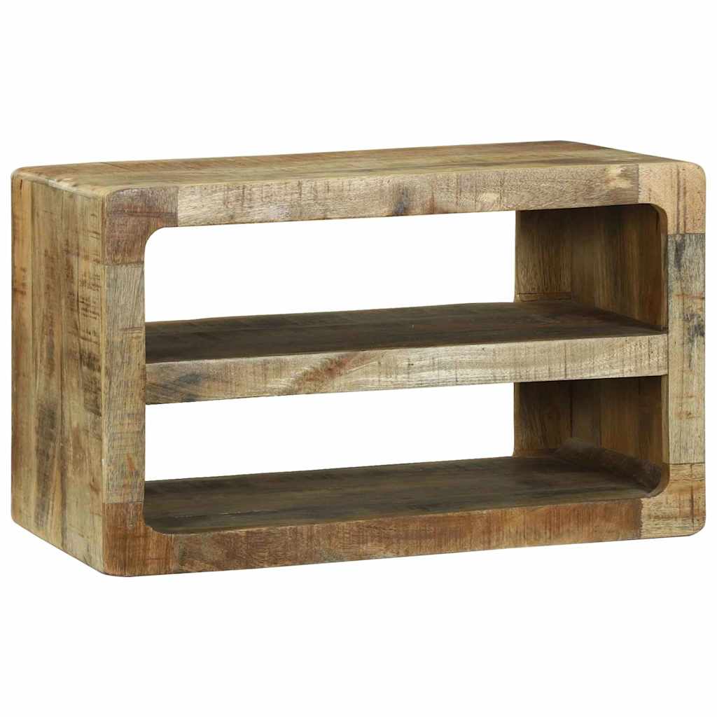 TV Cabinet with Shelf Brown 60 x 32 x 36 cm Solid Mango wood
