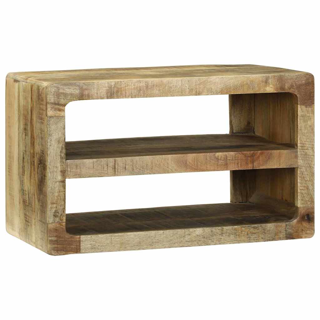 TV Cabinet with Shelf Brown 60 x 32 x 36 cm Solid Mango wood