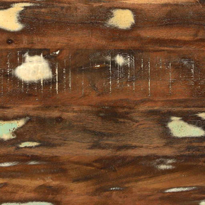 TV Cabinet Multicolour 80 x 32 x 36 cm Solid Reclaim wood