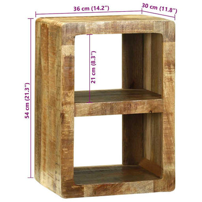 TV Cabinet with Shelf Brown 36 x 30 x 54 cm Solid Mango wood