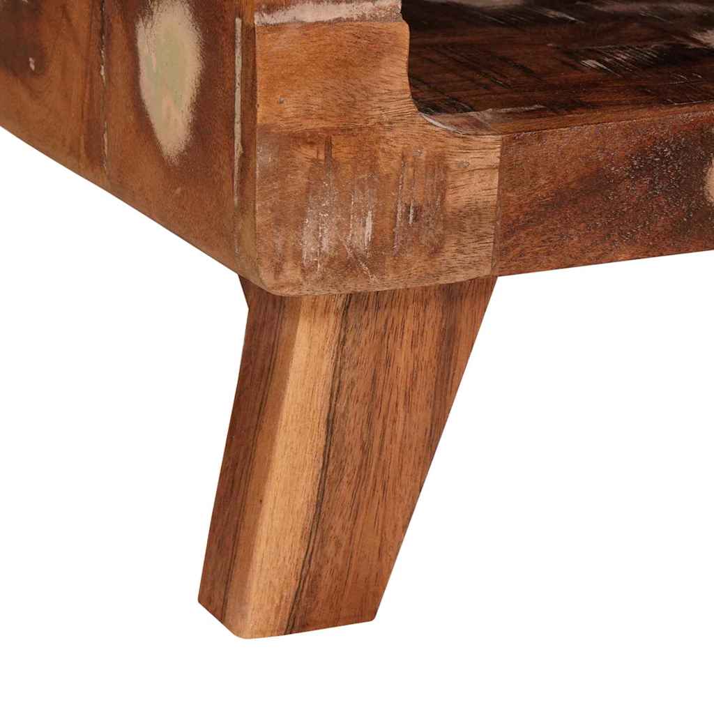 End Tables Multicolour 40 x 40 x 49 cm Solid reclaimed wood