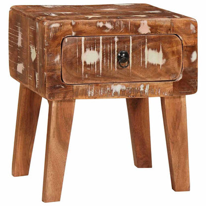 End Tables Multicolour 40 x 32 x 46 cm Solid reclaimed wood