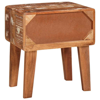 End Tables Multicolour 40 x 32 x 46 cm Solid reclaimed wood
