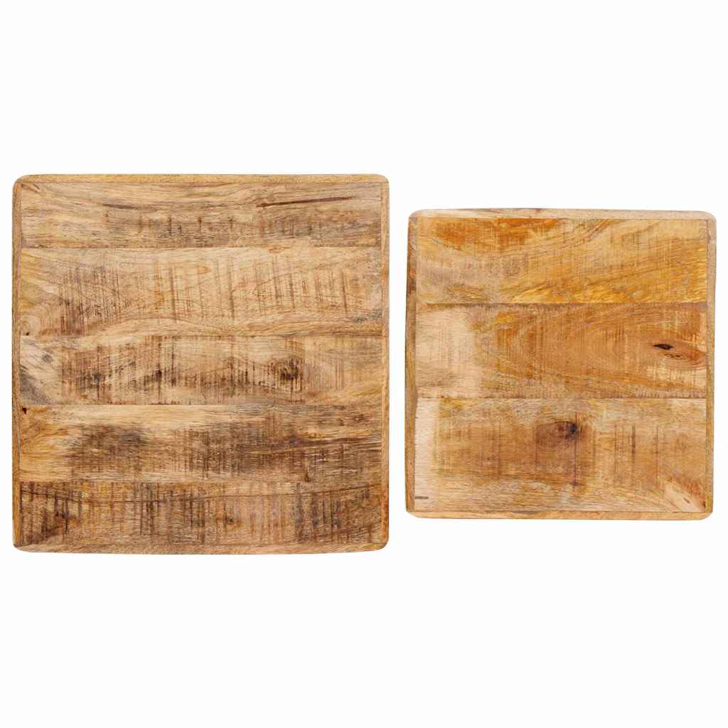 End Tables Brown Solid mango wood