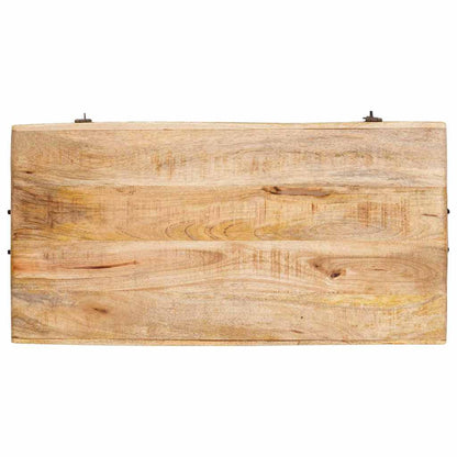 Storage Box with Storage 70 x 35 x 40 cm Solid mango wood