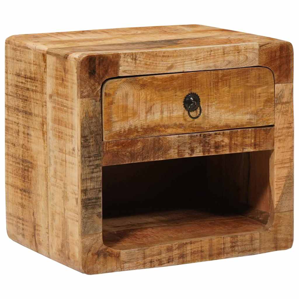 Wall-mounted Bedside Cabinet with Drawer Brown 40 x 30 x 36 cm