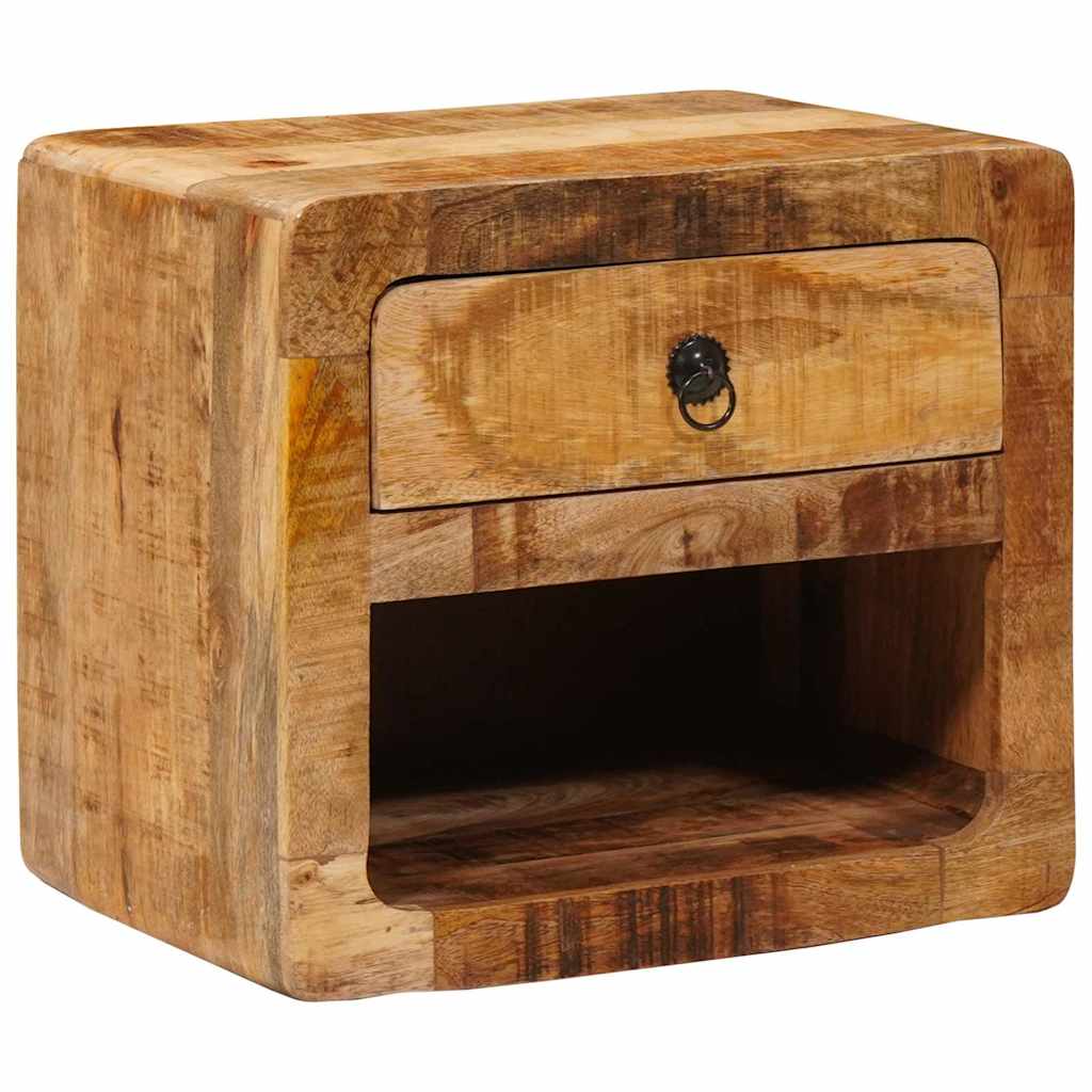 Wall-mounted Bedside Cabinet with Drawer Brown 40 x 30 x 36 cm