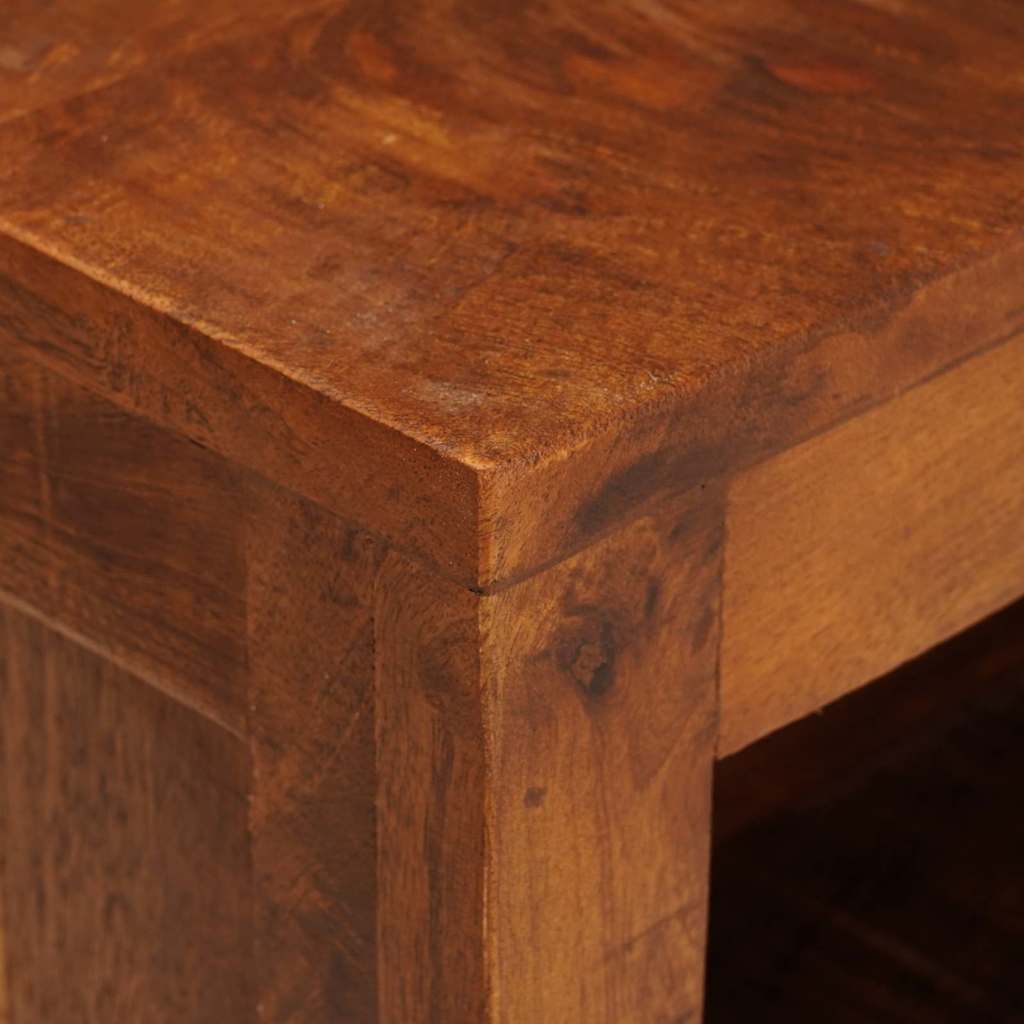 TV Cabinet Brown 110 x 30 x 40 cm Solid mango wood