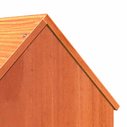 Cat House Wax Brown 41x50x50 cm Solid Wood Pine