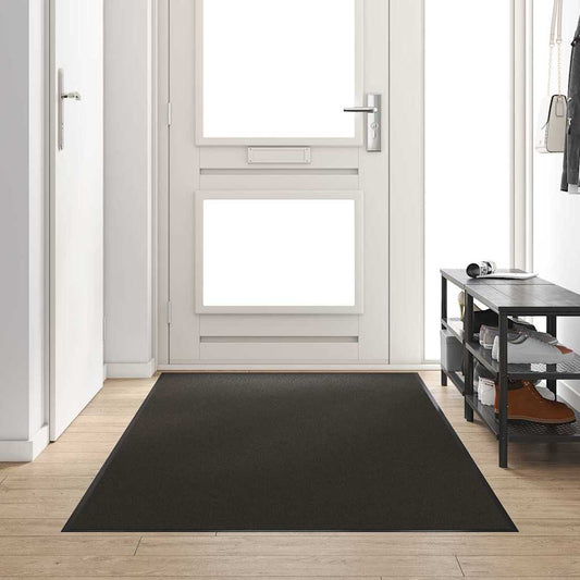 Doormat Other Black 120 x 250 cm Polyamide and PVC