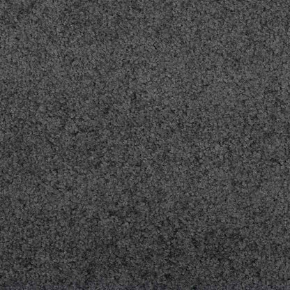 Doormat Anthracite and Black 120 x 400 cm Polyamide and PVC
