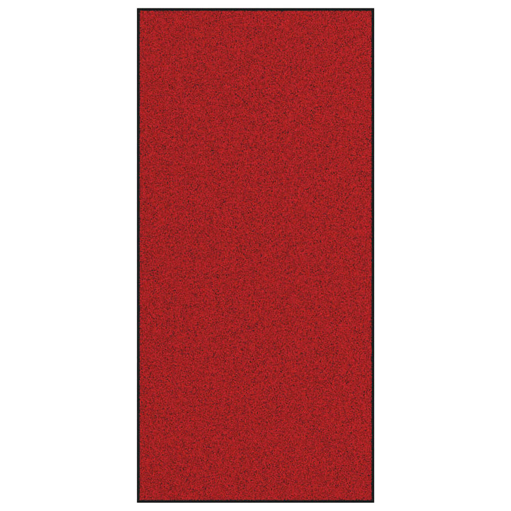 Doormat Other Red and Black 120 x 250 cm Polyamide and PVC