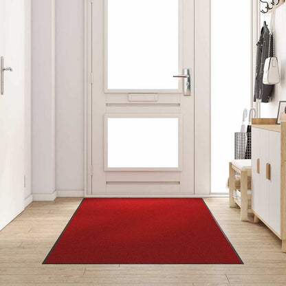 Doormat Other Red and Black 120 x 300 cm Polyamide and PVC