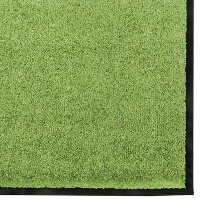 Doormat Other Green and Black 120 x 250 cm Polyamide and PVC