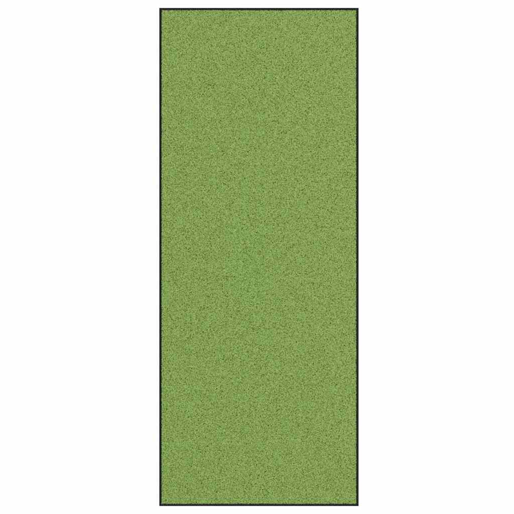 Doormat Other Green and Black 120 x 300 cm Polyamide and PVC