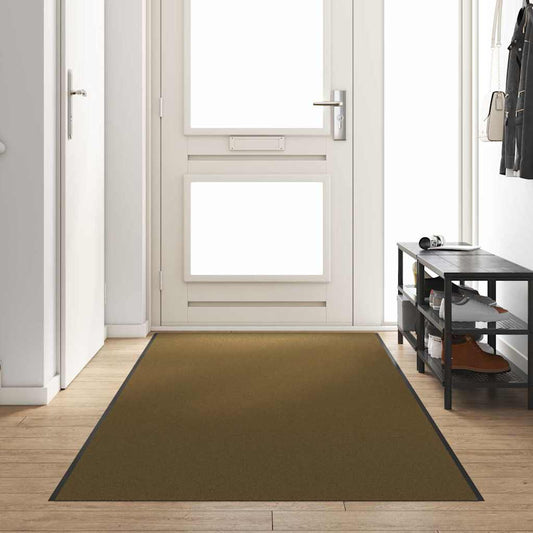Doormat Other Brown and Black 120 x 400 cm Polyamide and PVC